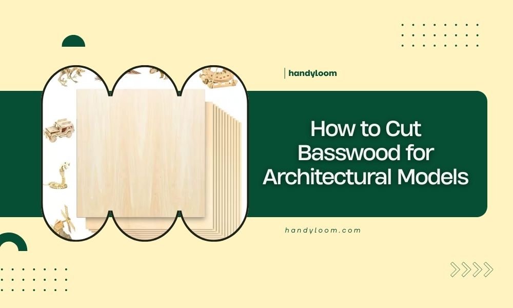 How to Cut Basswood for Architectural Models