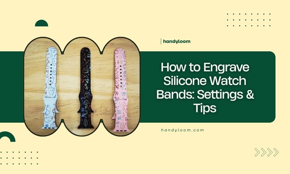 How to Engrave Silicone Watch Bands_ Settings & Tips