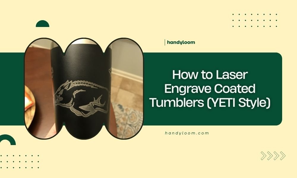 How to Laser Engrave Coated Tumblers (YETI Style)