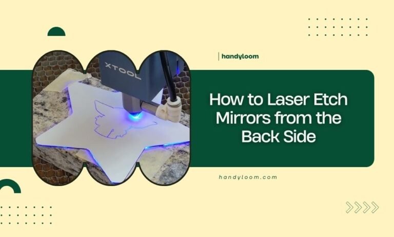How to Laser Etch Mirrors from the Back Side