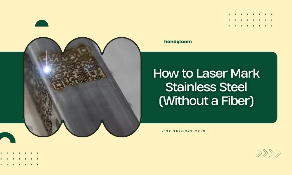 How to Laser Mark Stainless Steel (Without a Fiber)