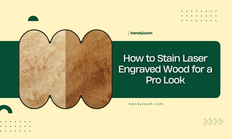 How to Stain Laser Engraved Wood for a Pro Look