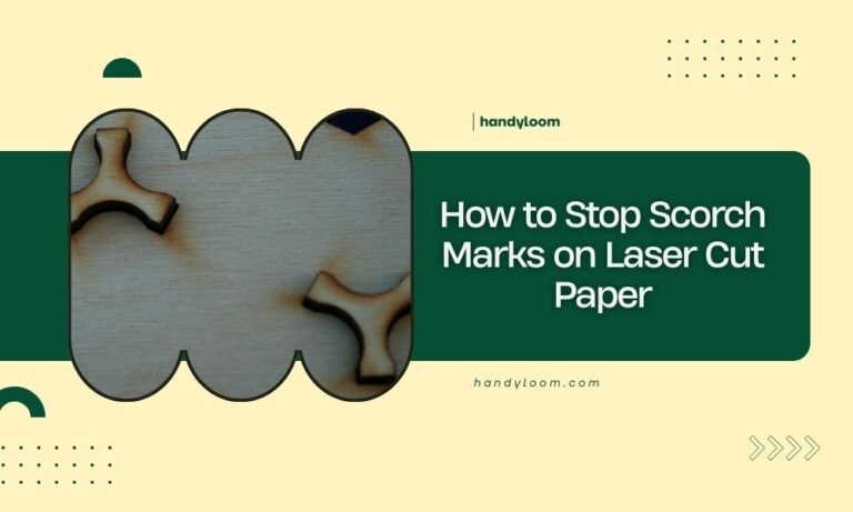 How to Stop Scorch Marks on Laser Cut Paper