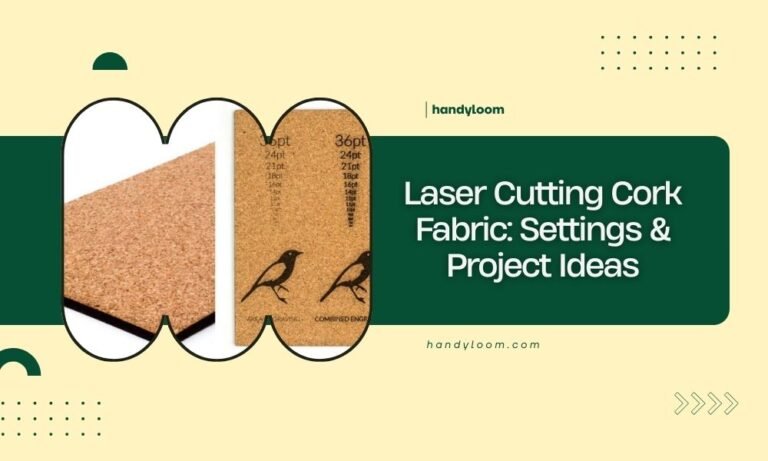 Laser Cutting Cork Fabric_ Settings & Project Ideas
