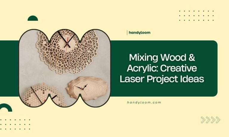 Mixing Wood & Acrylic_ Creative Laser Project Ideas