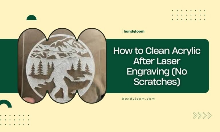How to Clean Acrylic After Laser Engraving (No Scratches)
