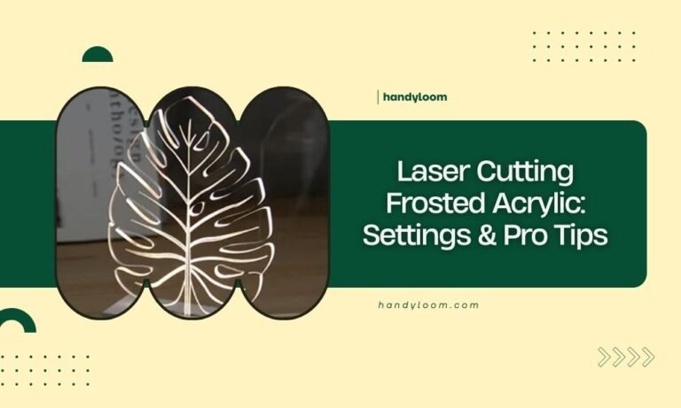 Laser Cutting Frosted Acrylic_ Settings & Pro Tips