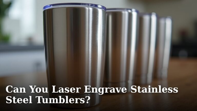 Can You Laser Engrave Stainless Steel Tumblers?