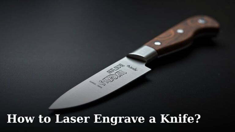 How to Laser Engrave a Knife?