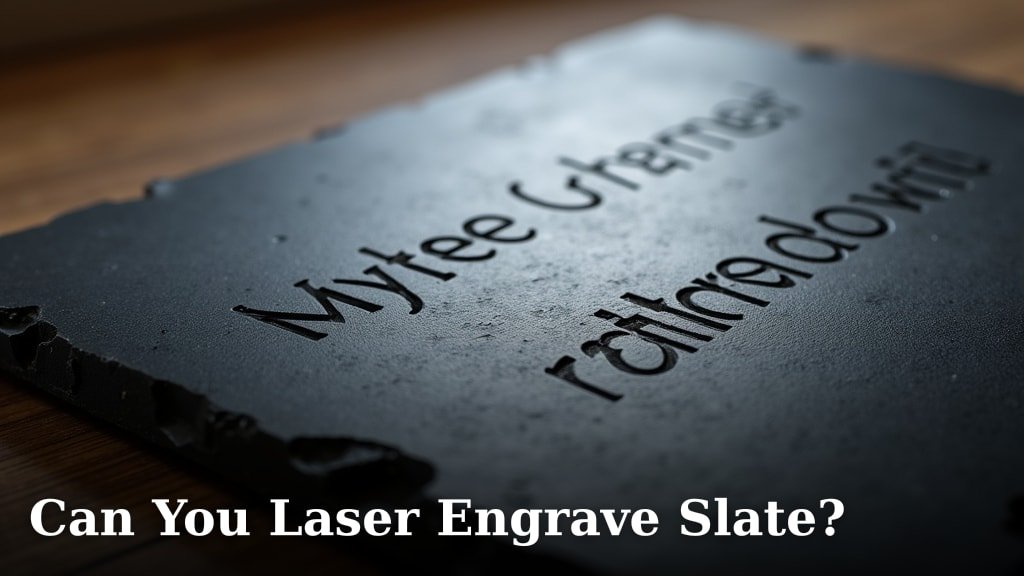 Can You Laser Engrave Slate?