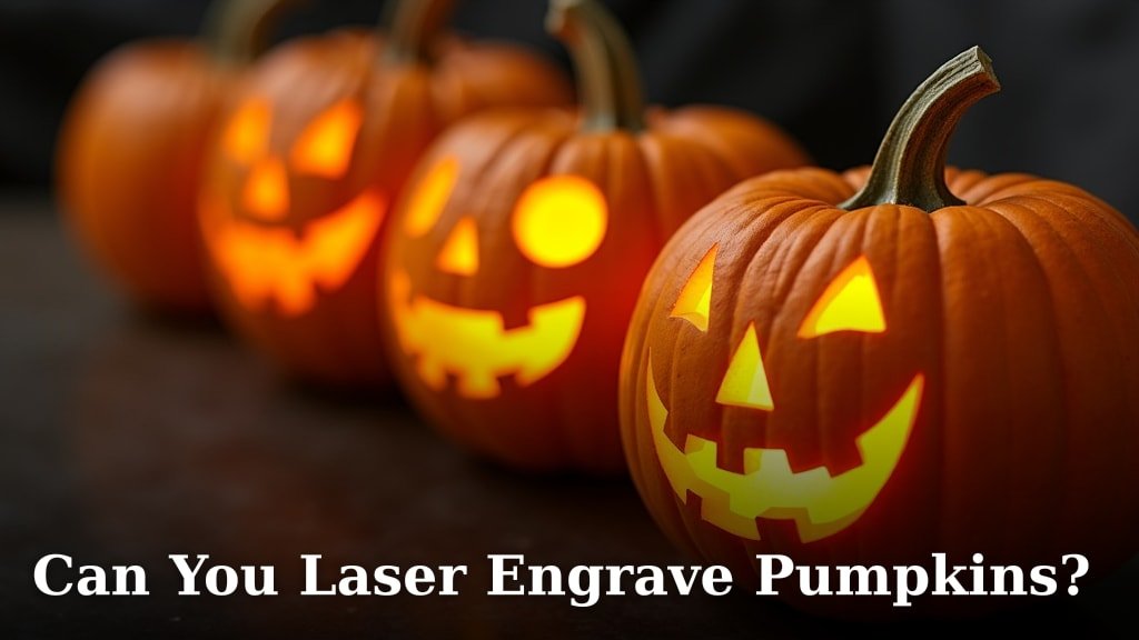 Can You Laser Engrave Pumpkins?