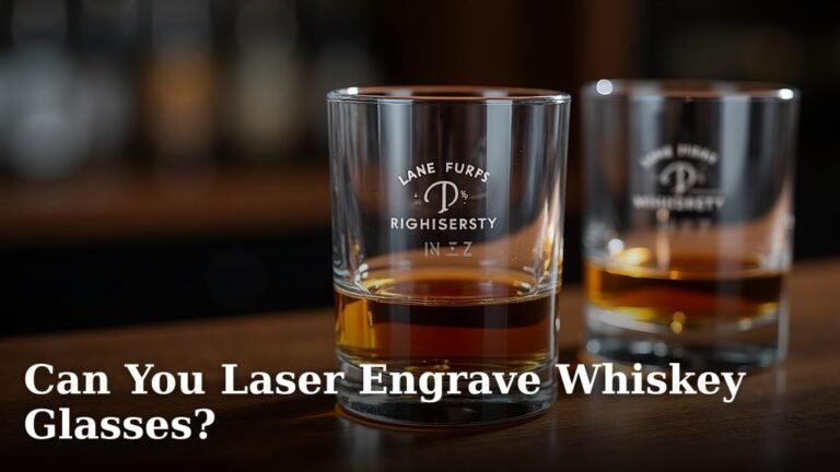 Can You Laser Engrave Whiskey Glasses?