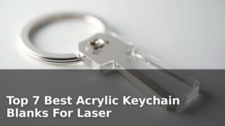 Top 7 Best Acrylic Keychain Blanks For Laser
