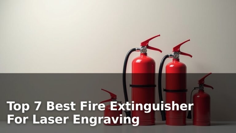 Top 7 Best Fire Extinguisher For Laser Engraving