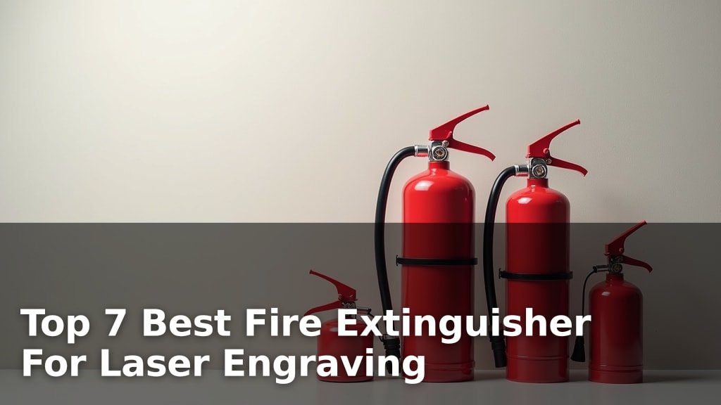 Top 7 Best Fire Extinguisher For Laser Engraving