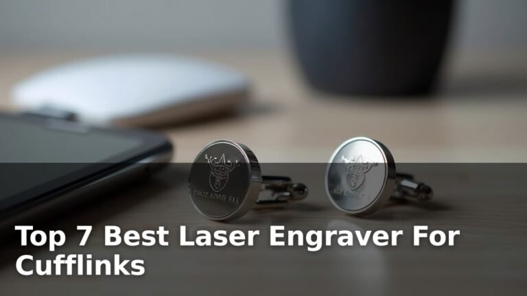 Top 7 Best Laser Engraver For Cufflinks