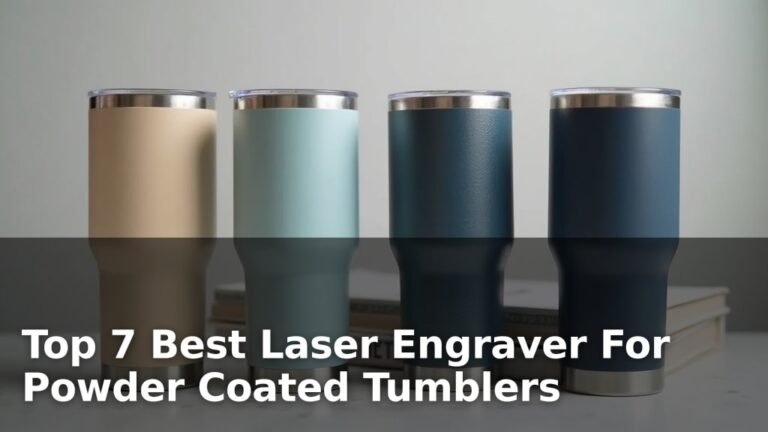 Top 7 Best Laser Engraver For Powder Coated Tumblers