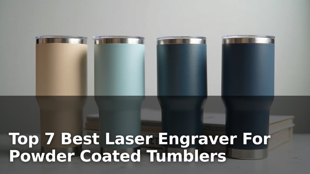 Top 7 Best Laser Engraver For Powder Coated Tumblers