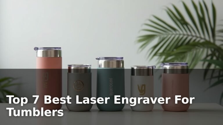 Top 7 Best Laser Engraver For Tumblers
