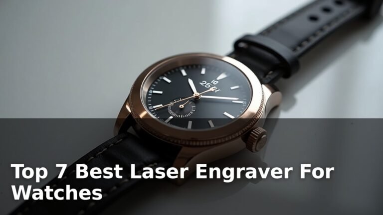 Top 7 Best Laser Engraver For Watches