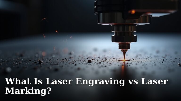 What Is Laser Engraving vs Laser Marking?