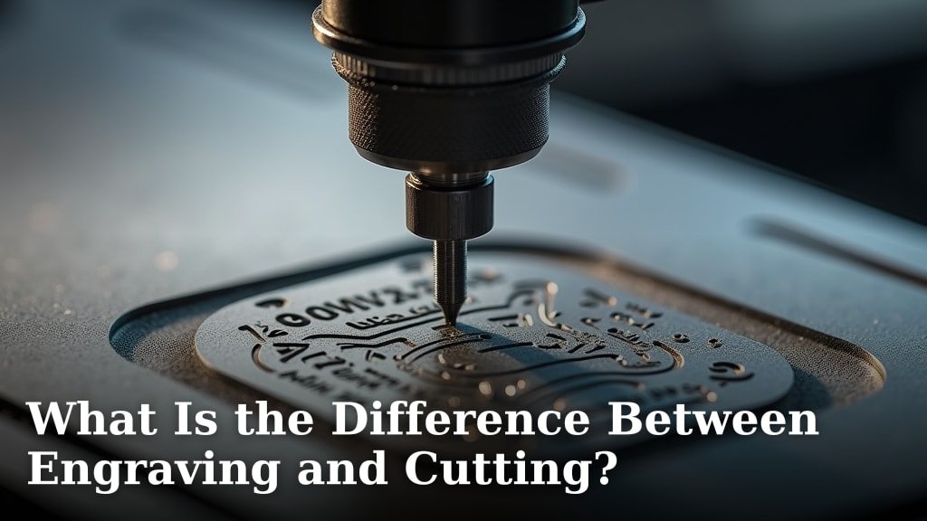 What Is the Difference Between Engraving and Cutting?