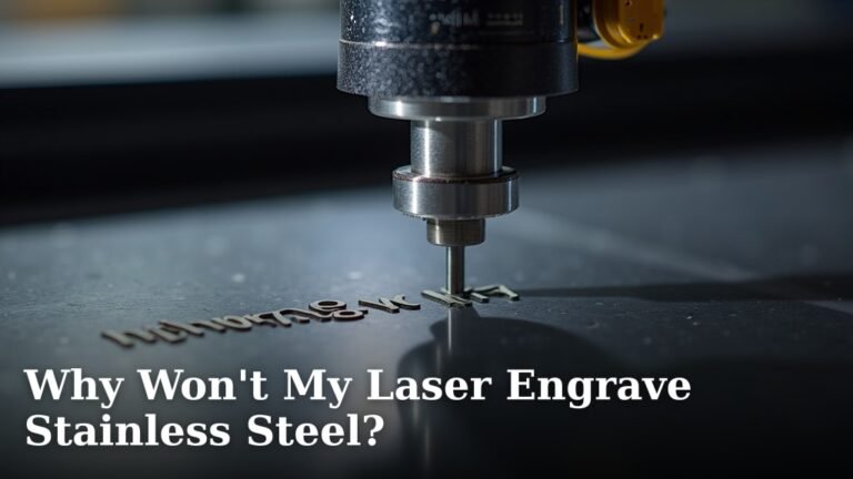 Why Won't My Laser Engrave Stainless Steel?