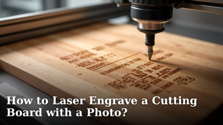 How to Laser Engrave a Cutting Board with a Photo?