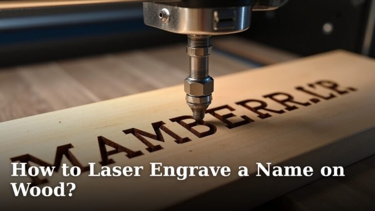 How to Laser Engrave a Name on Wood?