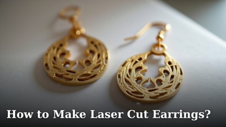 How to Make Laser Cut Earrings?