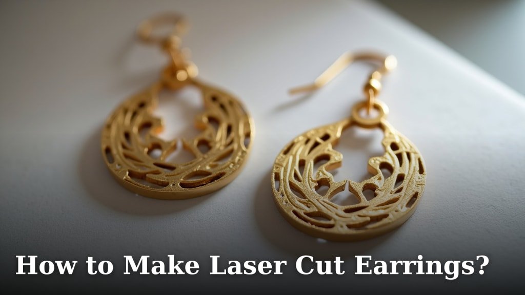 How to Make Laser Cut Earrings?