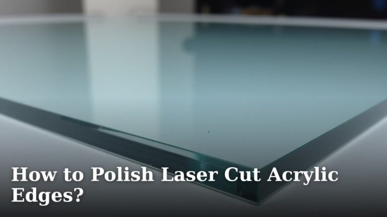 How to Polish Laser Cut Acrylic Edges?