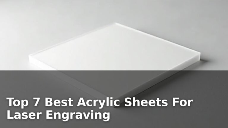 Top 7 Best Acrylic Sheets For Laser Engraving