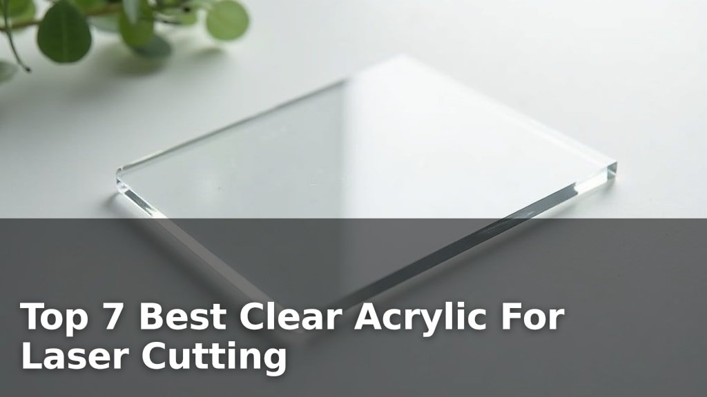 Top 7 Best Clear Acrylic For Laser Cutting