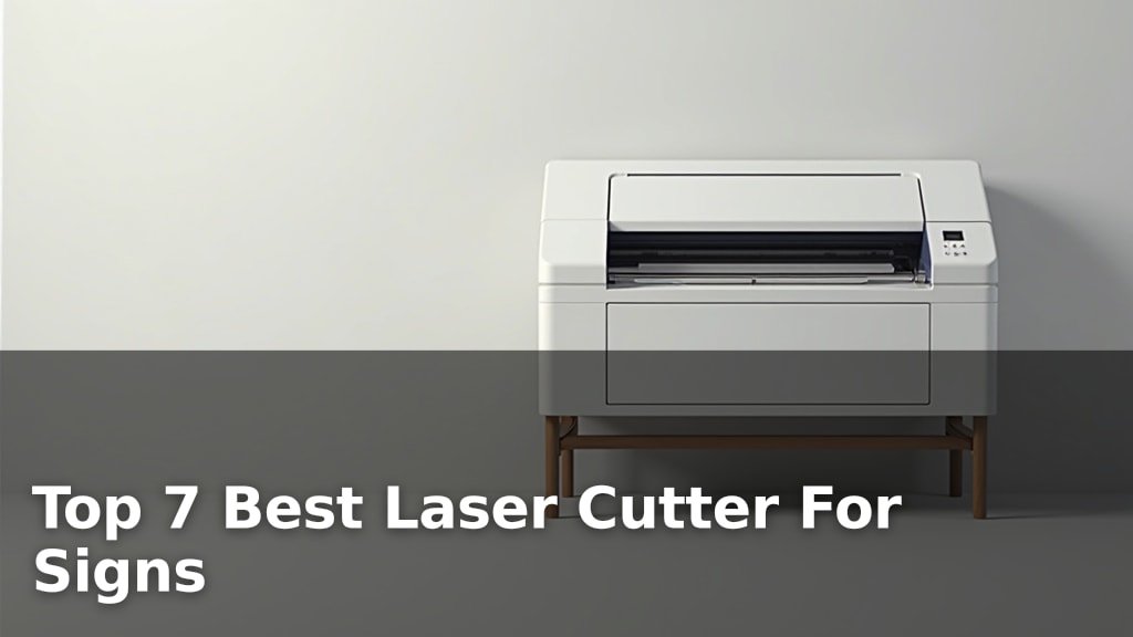 Top 7 Best Laser Cutter For Signs