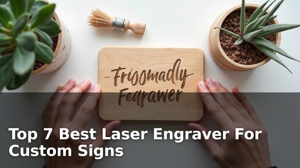 Top 7 Best Laser Engraver For Custom Signs