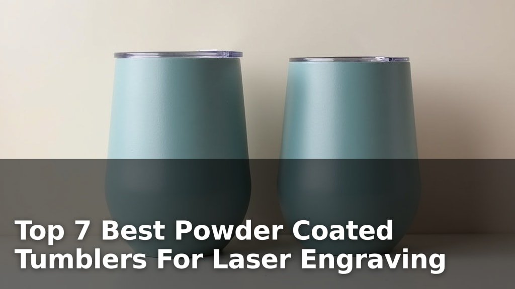 Top 7 Best Powder Coated Tumblers For Laser Engraving