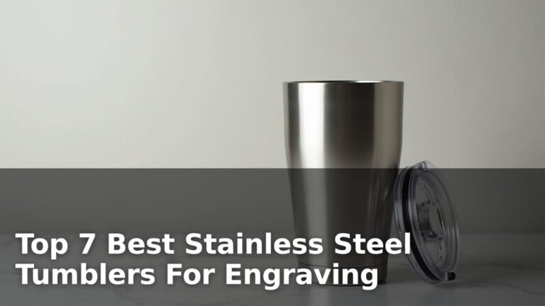 Top 7 Best Stainless Steel Tumblers For Engraving