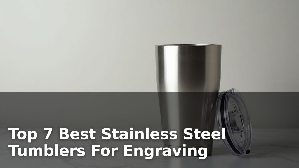 Top 7 Best Stainless Steel Tumblers For Engraving
