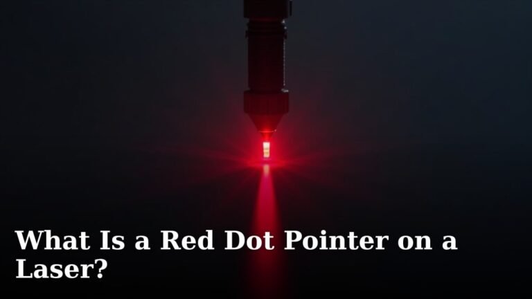 What Is a Red Dot Pointer on a Laser?